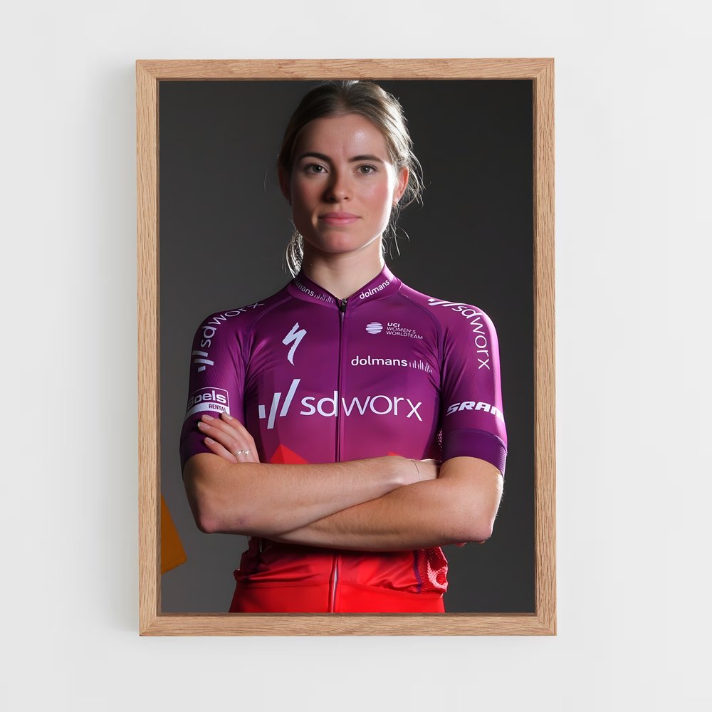 Poster Demi vollering – affiche Cyclisme (vue 4)